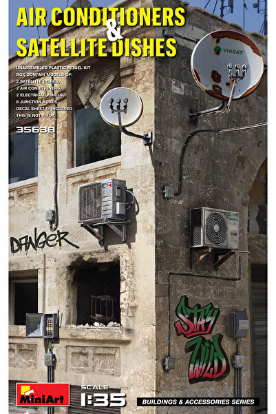 Genel Markalar 35638 1:35 Klimalar Ve Uydu Çanakları