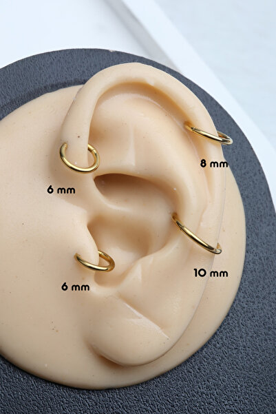 VLM AKSESUAR Cerrahi Çelik Tragus, Helix, Rook, Lobe, Septum Piercing