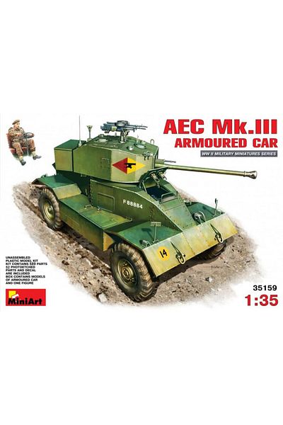 MiniArt 35159 1:35 Aec Mk Armored Vehicle
