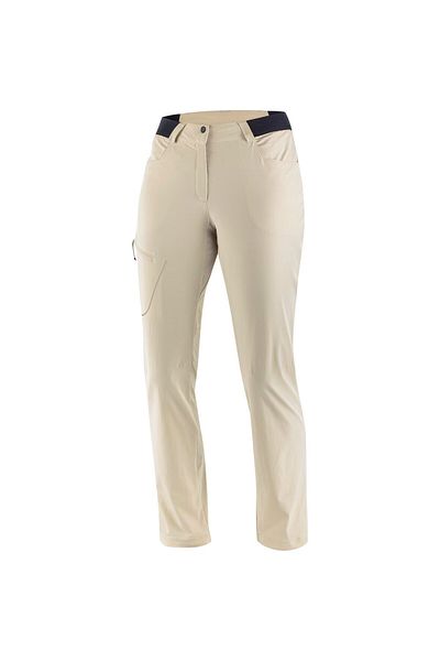 Salomon LC2214500 Wayfarer Women's Outdoor Camping Pants BEIGE
