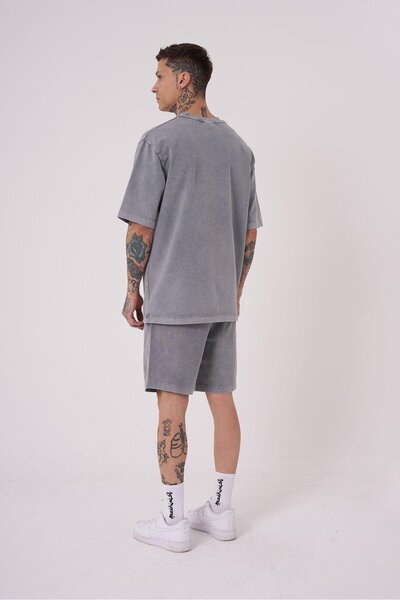 Machinist Ανδρικό μπλουζάκι Luxury Washed Basic Relaxed Ghost