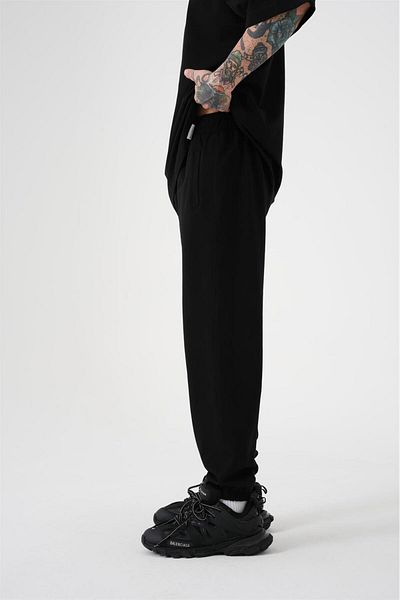 Machinist Ανδρικό Basic Relaxed Jogger Black Sweatpants