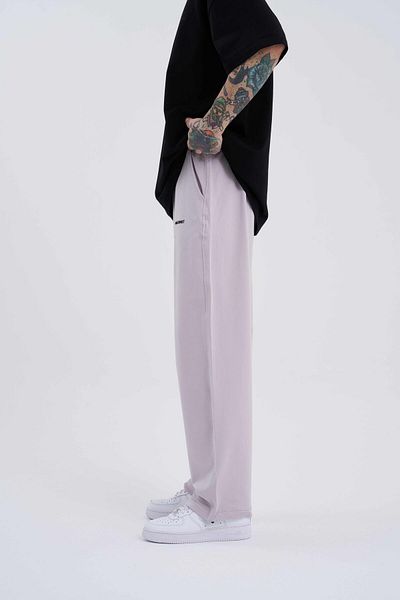 Machinist Ανδρικό φούτερ λιλά φαρδύ oversize