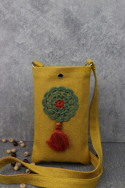 Handmadebygly Telefon Çantası