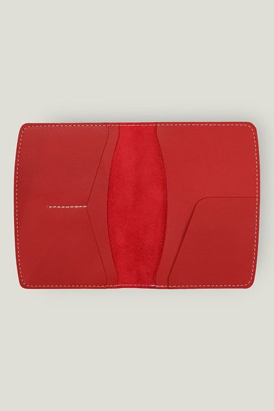Modica Oslo - Minimalist Vegan Leather Travel Cover with Passport, Card and Ticket Compartment