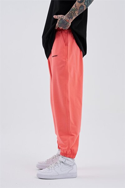 Machinist Ανδρικό φούτερ Basic Oversize Jogger Pink