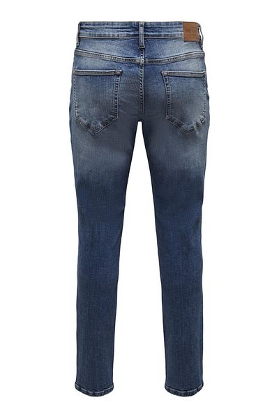 Only & Sons Μπλε πουλόβερ Onsloom Slim Fit - MBDA6466 AZG DNM VD 22026466