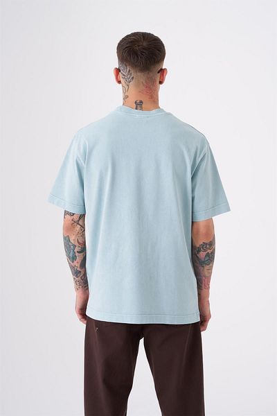 Machinist Ανδρικό μπλουζάκι Basic Washed Relaxed Aqua