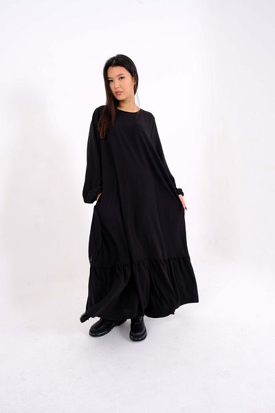 SARE ERKMEN Hijab Long Dress