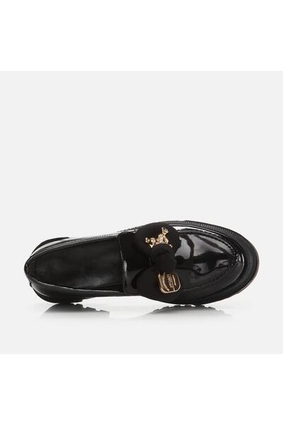 Yaya by Hotiç Siyah Kadın Loafer