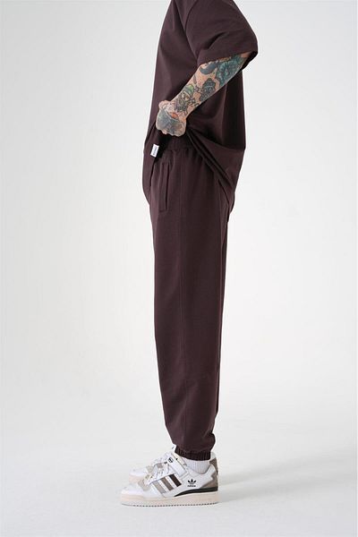 Machinist Ανδρικό φούτερ Basic Relaxed Jogger Brown