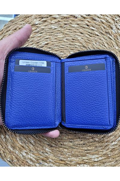 Grande 777 Genuine Leather Unisex Card Holder Wallet