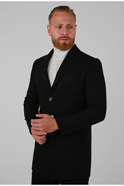 Brango Μαύρο παλτό