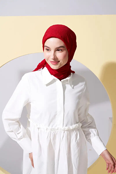 Madame Polo Bamboo Crotch Scarf - Red