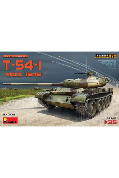 MiniArt 37003 1:35 T-54-1 Soviet Medium Tank Interior Kit