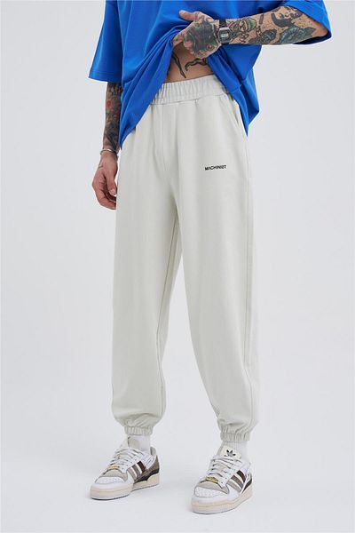 Machinist Ανδρικό φούτερ Basic Oversize Jogger Grey