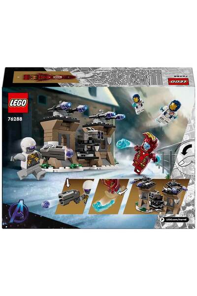 LEGO Marvel Iron Man ve Iron Ordusu, Hydra Soldier’a Karşı 76288 – 6 Yaş ve Üzeri Süper Kah