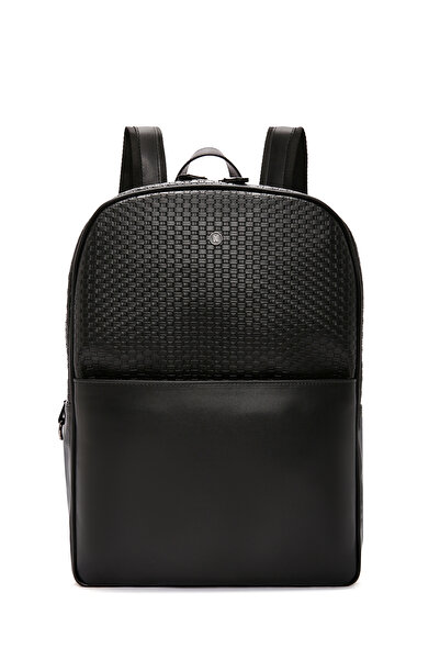Derimod Men's Black Backpack - 24sbd3106v3