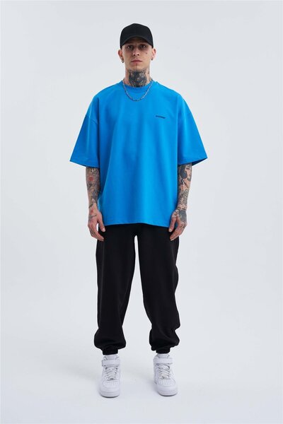 Machinist Ανδρικό μπλουζάκι Basic Cotton Oversize Lens