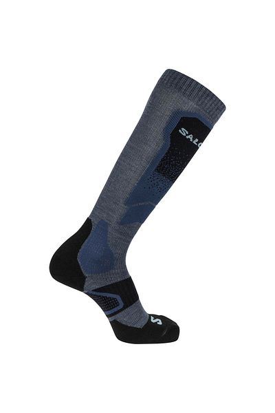 Salomon S/Max Ski Socks - Gray Blue