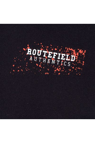 ROUTEFIELD Tram Men's Black T-Shirt Men's T-Shirt Rftram23