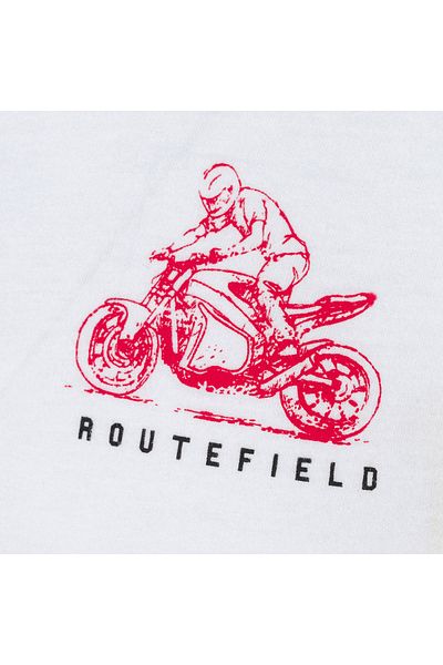 ROUTEFIELD Tree Men's White T-Shirt Men's T-Shirt Rftree23
