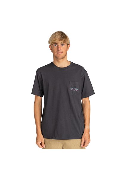 BİLLABONG Billabong Billabong Stacked Arch Pkt Men's Black T-Shirt Men's T-Shirt Ebyzt00175