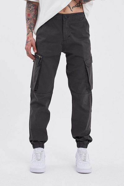 Machinist Ανδρικό Smoked Jogger Jean - Με τσέπη Cargo