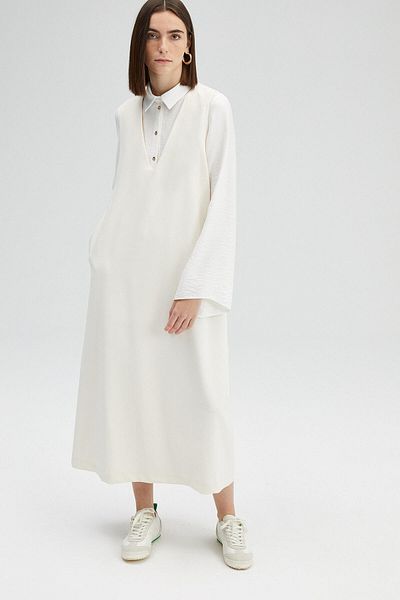 Touché Privé Κρέπα Gilet V-Neck