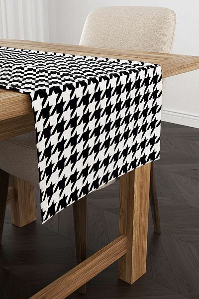Cango Home Runner cu model alb-negru - Cgh285-rn