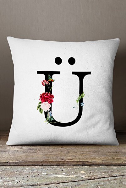 INSENSE HOME Кадифе Babyface Двосторонній чохол для подушки з червоними квіта...