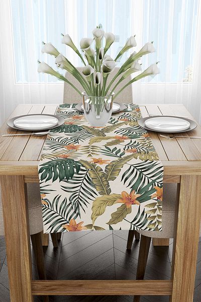 Cango Home Runner decorativ imprimat digital Otyk1359-rn