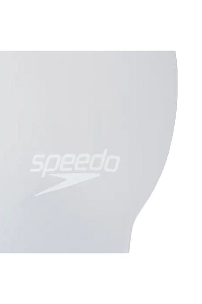 SPEEDO Καπέλο μακριά μαλλιά Au Ασημί/λευκό Unisex Καπέλο κολύμβησης Unisex Καπέλο κολύμβησης 8-0616817273