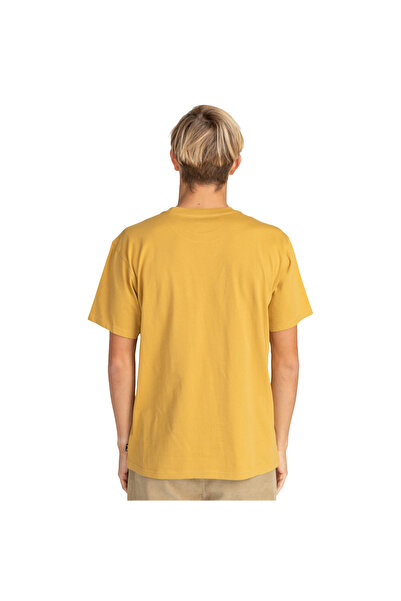 BİLLABONG Trademark Men's Yellow T-Shirt Men's T-Shirt Ebyzt00166