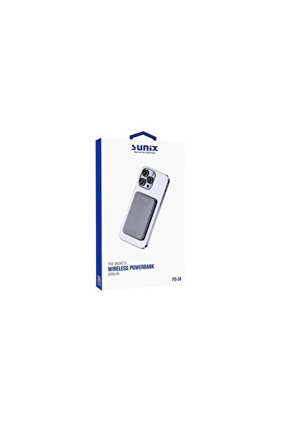 Sunix 5000 Mah 15w Manyetik Wireless Powerbank Natural Pb-54