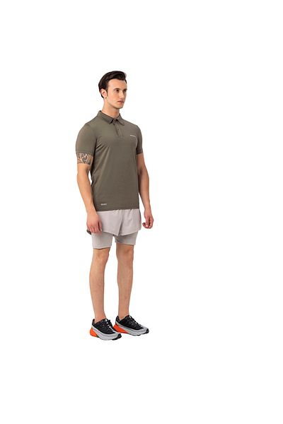 Merrell Pace Men's Green Polo T-Shirt Men's Polo T-Shirt M4Pacem
