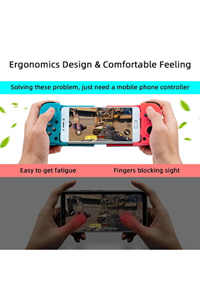 RAEES Mobile Gaming Controller Bsp-d3 Nintend Switch/ios/android/pc/ps4/ps3