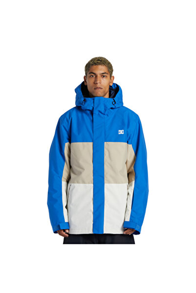 DC Men's Snowboard Jacket Defy Nautical Blue Men's Snowboard Jacket Adytj03063