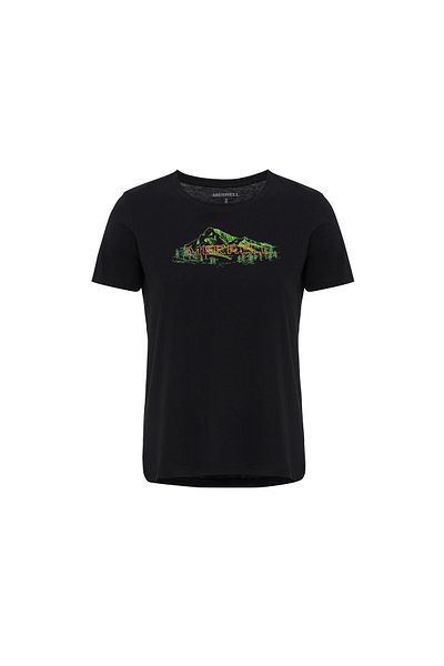 Merrell Tody Women's Black T-Shirt Women's T-Shirt M3Tody