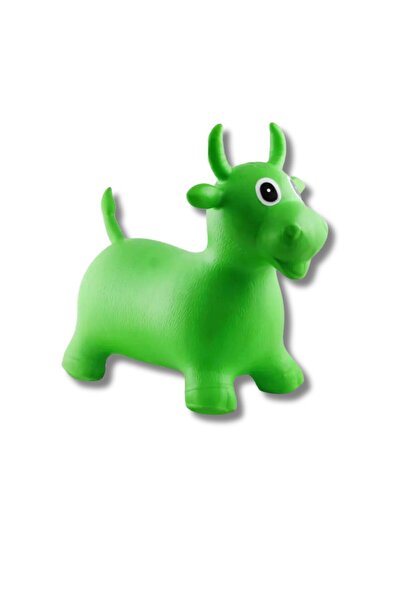 CAN OYUNCAK Şişme Zıp Zıp Hayvanlar Pilates Oyuncak (EŞEK,İNEK,GEYİK VB.)