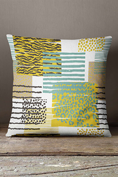 INSENSE HOME Somot Babyface Žuto Plavo Moderno Sa leopard dezenom Digitalna š...