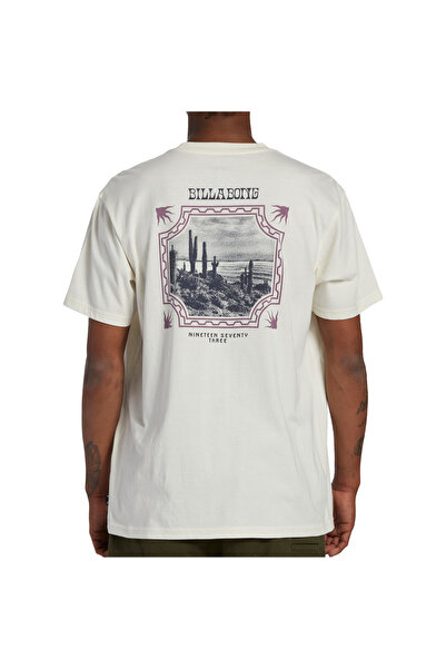 BİLLABONG Crossed up Tees Men's White T-Shirt Men T-Shirt Abyzt02269