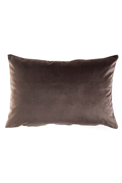 INSENSE HOME Brown Velvet (Babyface) Throw Pillow Cover