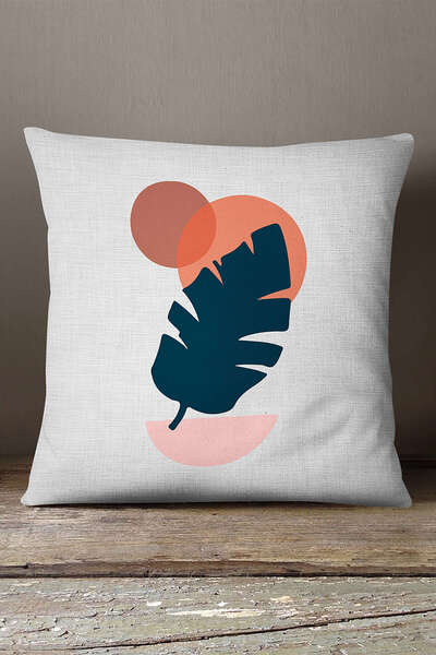 INSENSE HOME Кадиффе Babyface Синій Помаранчевий Сучасний Стиль Листяний Прин...