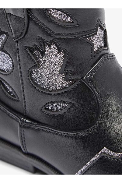 Flora Bella by Shoexpress Flora Bella Embellished High Cut Boots with Zip Closure