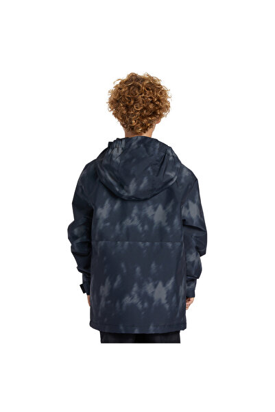 DC Anthracite Boy's Plain Waterproof Ski Jacket Adbtj03022