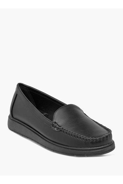 Flora Bella by Shoexpress Flora Bella Solid Slip-On Loafers