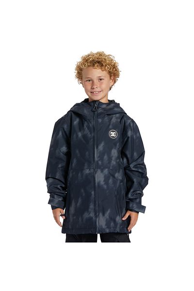 DC Anthracite Boy's Plain Waterproof Ski Jacket Adbtj03022