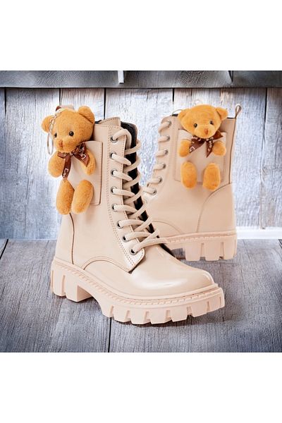 JOJO KIDS Κοριτσίστικο αδιάβροχο αρκουδάκι - με αξεσουάρ, κορδόνια και φερμουάρ
