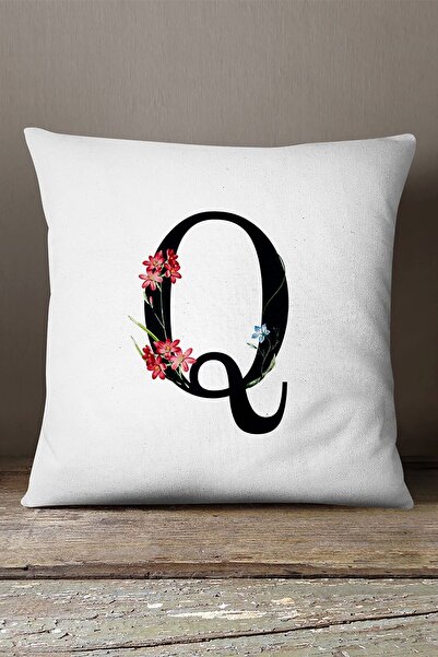 INSENSE HOME Кадифе Babyface Двосторонній чохол для подушки з червоними квіта...